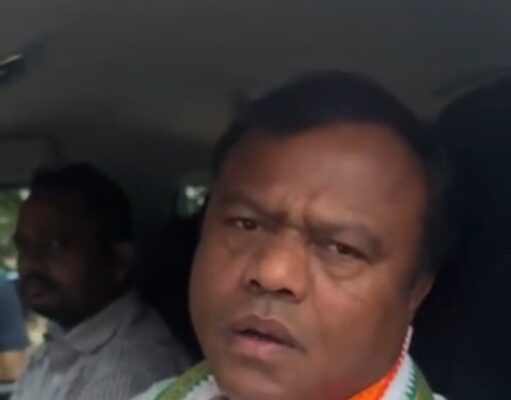 कांग्रेस का राजभवन कूच, बैज के पैर में दर्द; 14 किमी पदयात्रा छोड़ बीच रास्ते कार से पहुंचे राजभवन